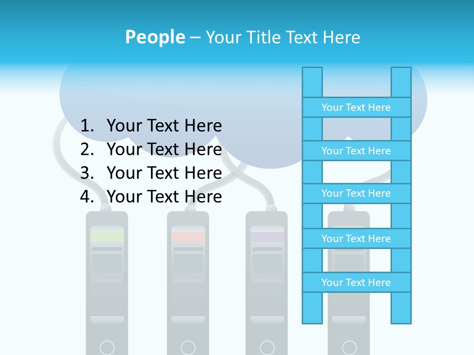 Tall Global Background PowerPoint Template