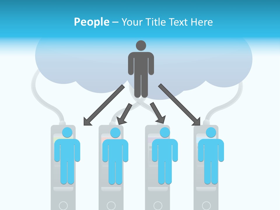 Tall Global Background PowerPoint Template