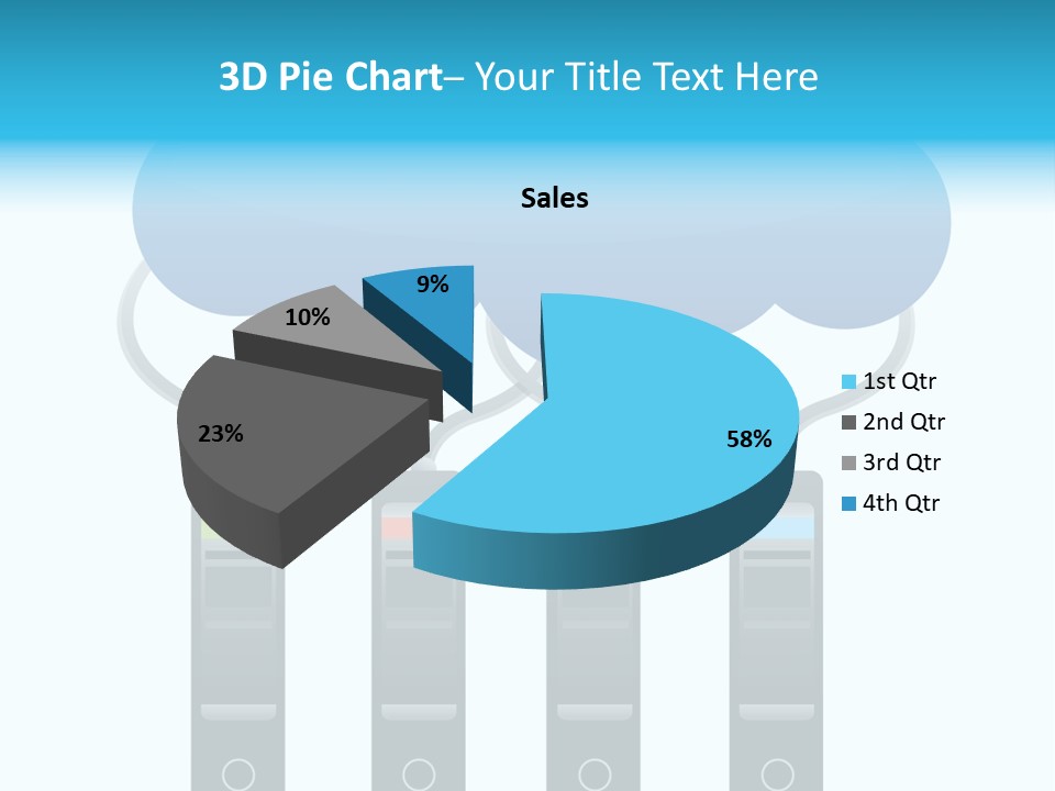 Tall Global Background PowerPoint Template