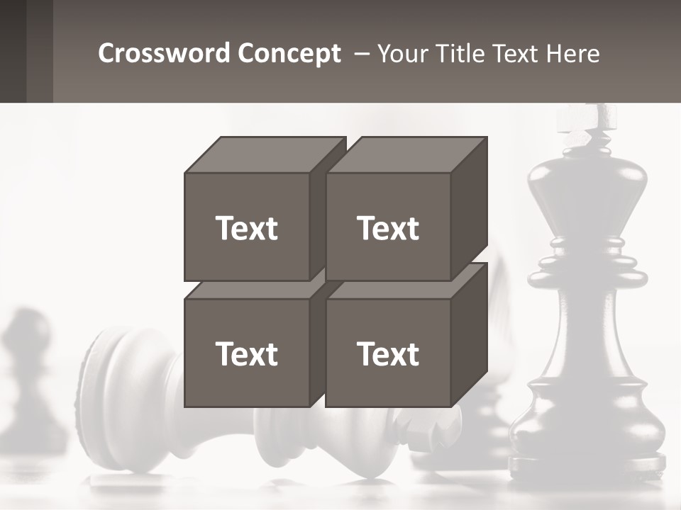 Square Ball Design PowerPoint Template