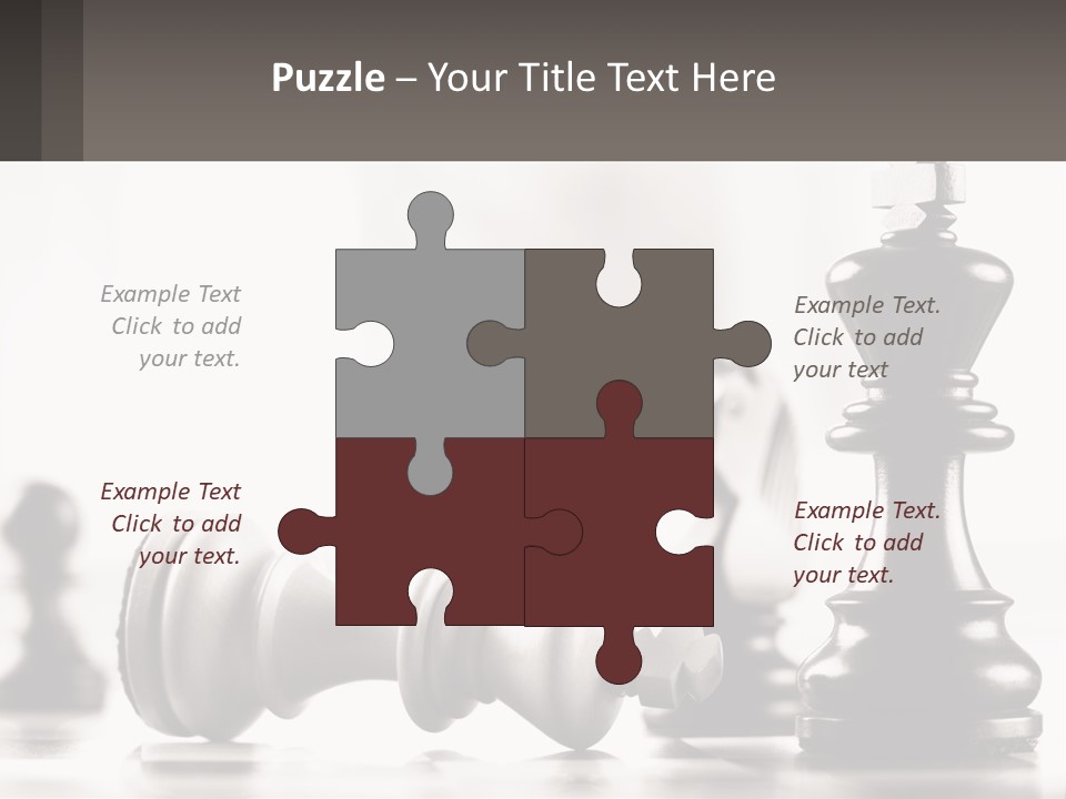 Square Ball Design PowerPoint Template