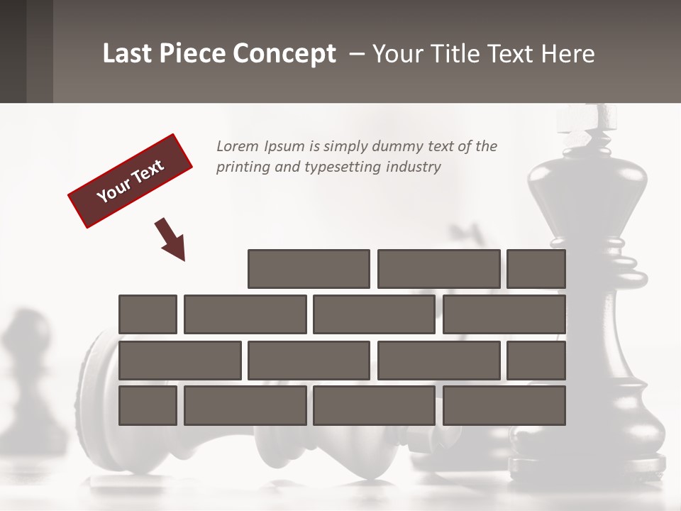 Square Ball Design PowerPoint Template