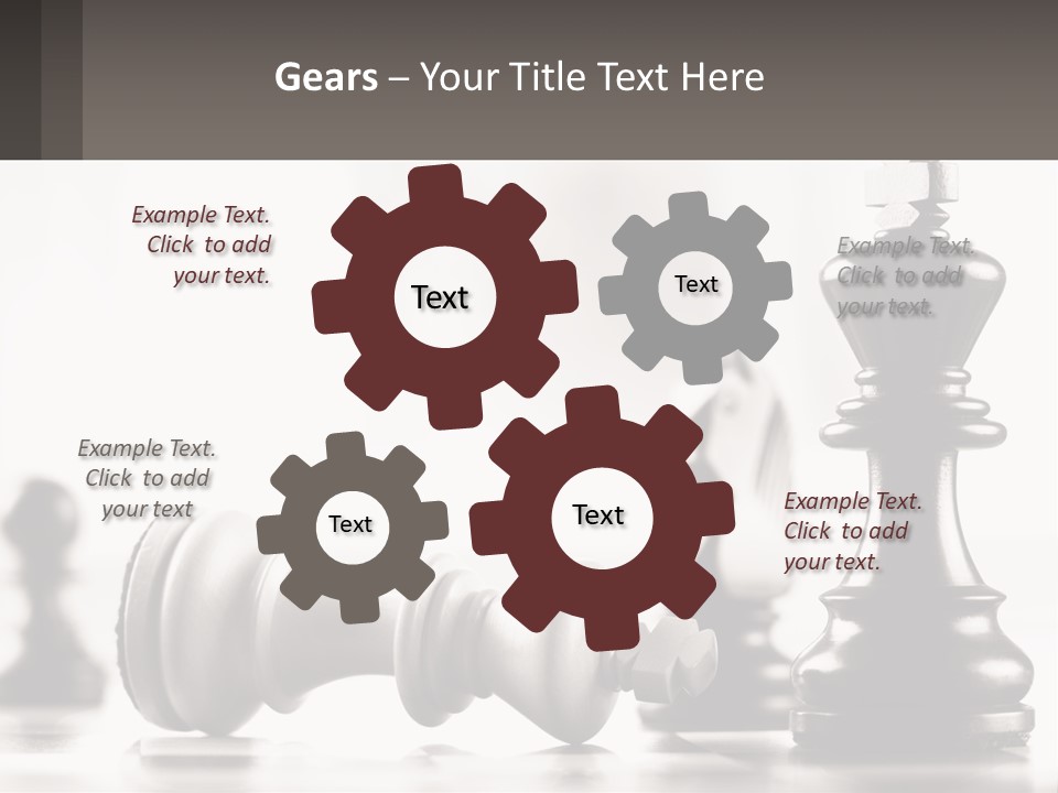 Square Ball Design PowerPoint Template