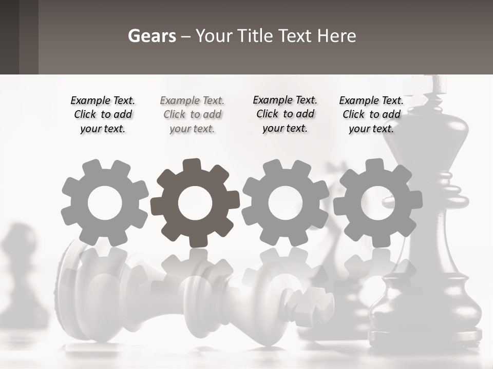 Square Ball Design PowerPoint Template