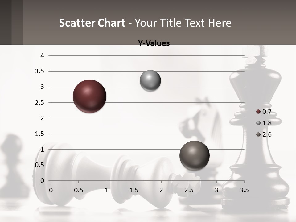 Square Ball Design PowerPoint Template