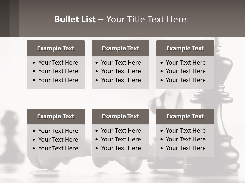 Square Ball Design PowerPoint Template