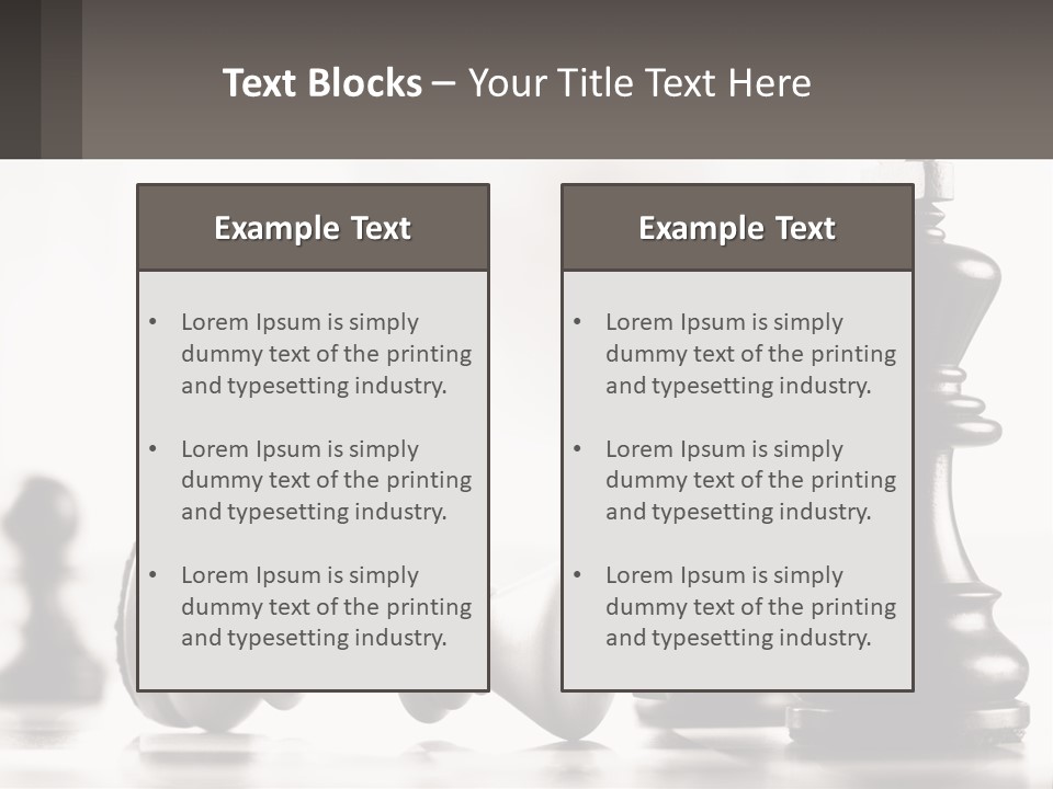 Square Ball Design PowerPoint Template