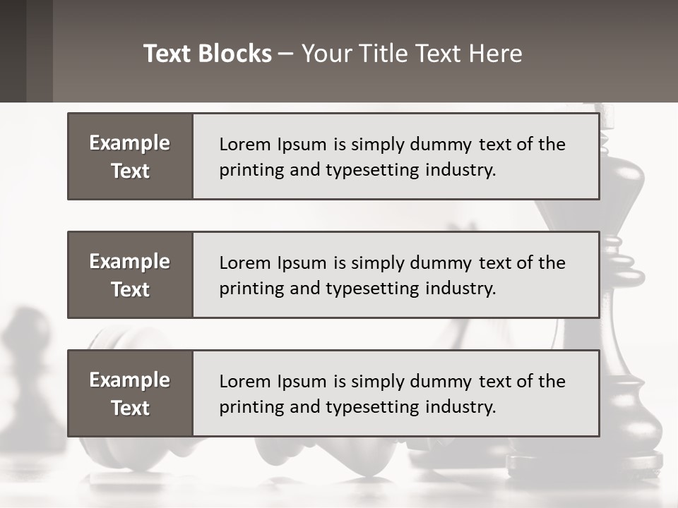 Square Ball Design PowerPoint Template