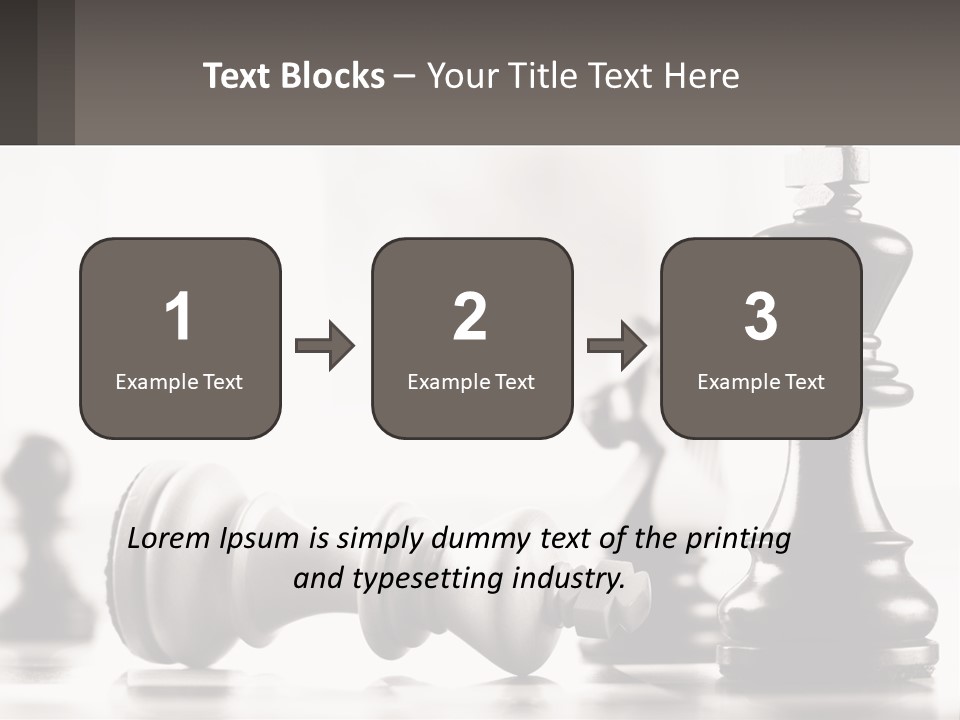 Square Ball Design PowerPoint Template
