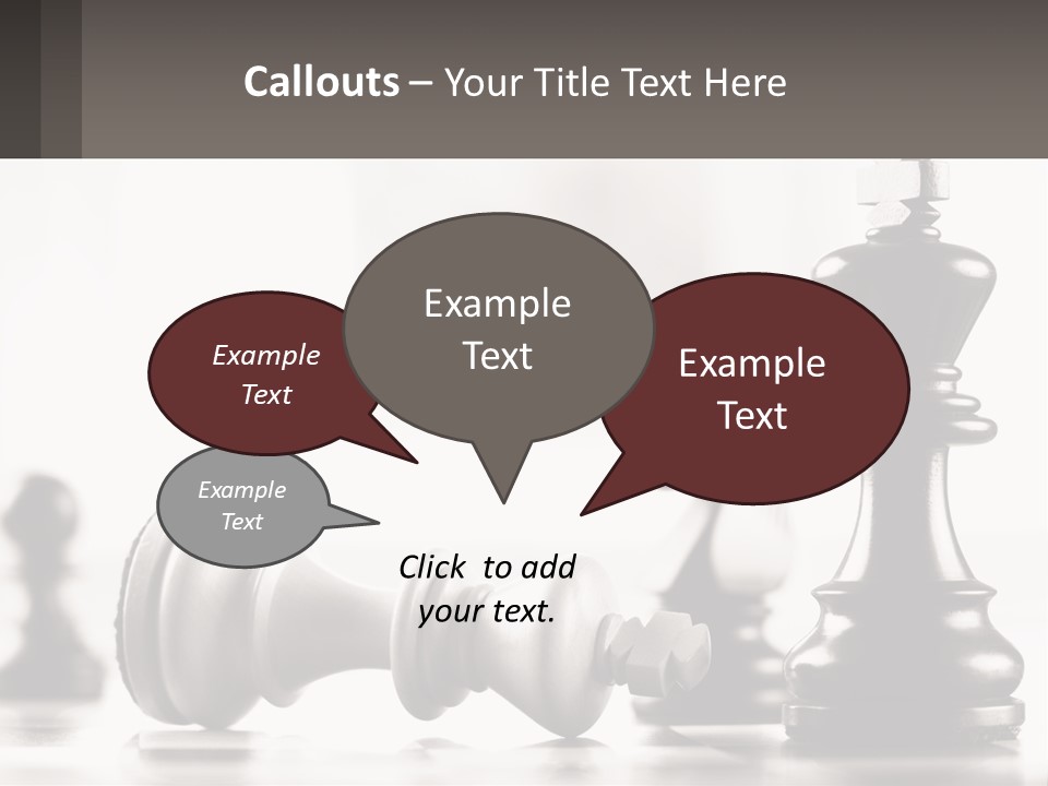 Square Ball Design PowerPoint Template