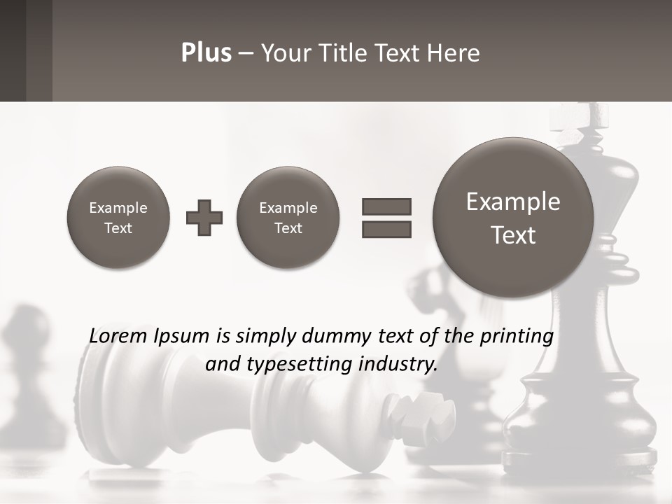 Square Ball Design PowerPoint Template