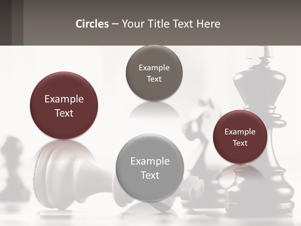 Square Ball Design PowerPoint Template