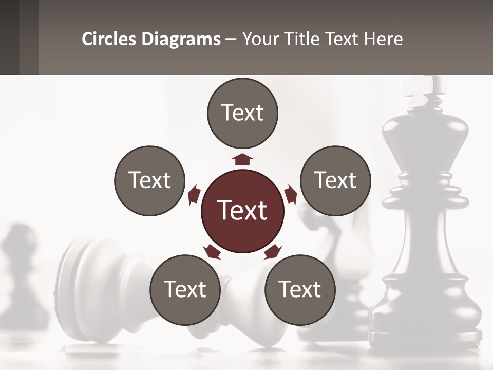 Square Ball Design PowerPoint Template