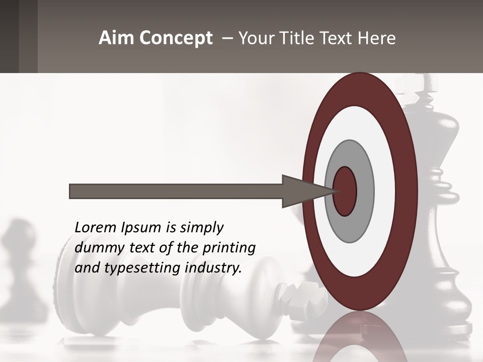 Square Ball Design PowerPoint Template