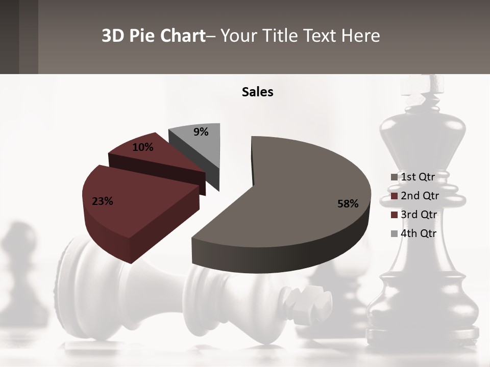 Square Ball Design PowerPoint Template