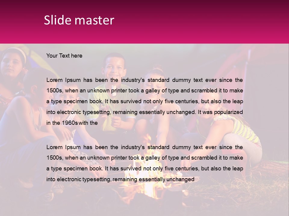 Downtown Render Global PowerPoint Template