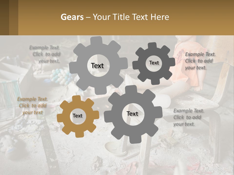 Global Design Cube PowerPoint Template