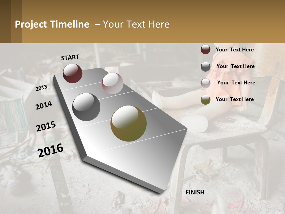 Global Design Cube PowerPoint Template