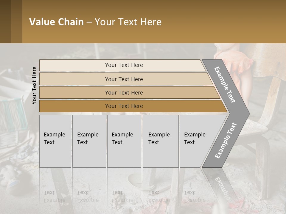 Global Design Cube PowerPoint Template