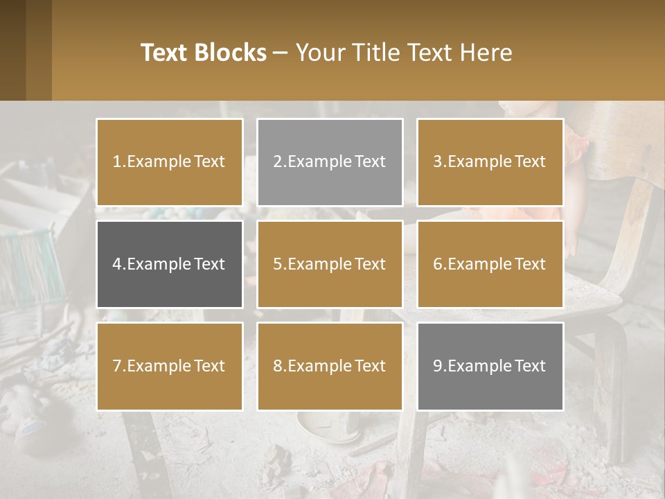Global Design Cube PowerPoint Template
