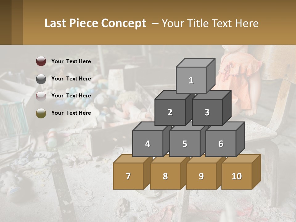 Global Design Cube PowerPoint Template