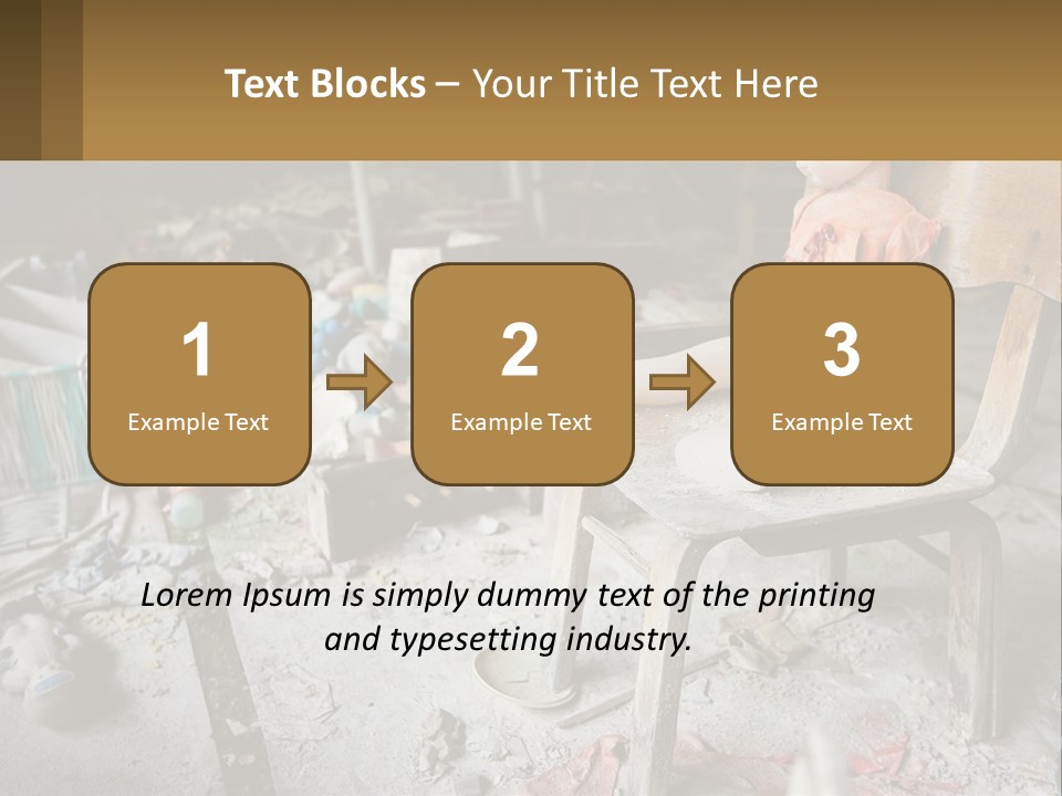 Global Design Cube PowerPoint Template