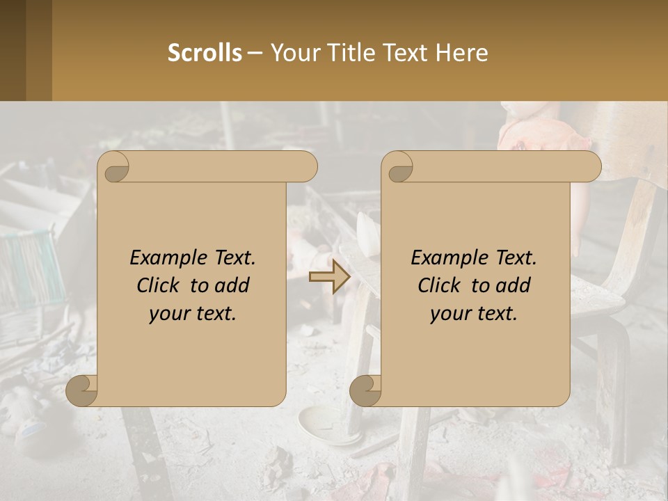 Global Design Cube PowerPoint Template