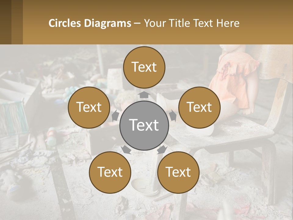 Global Design Cube PowerPoint Template
