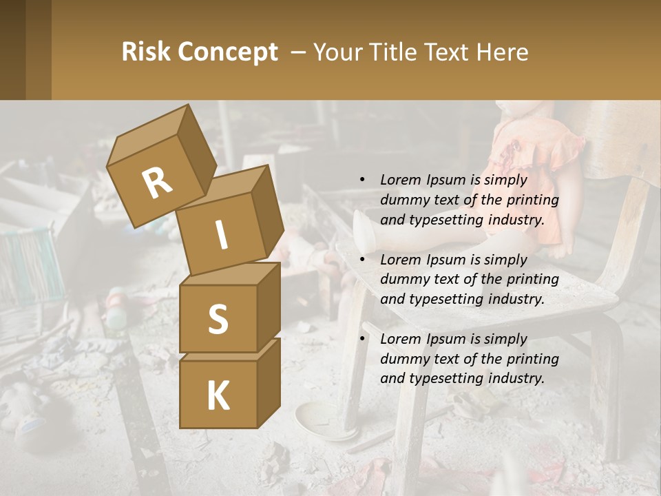 Global Design Cube PowerPoint Template