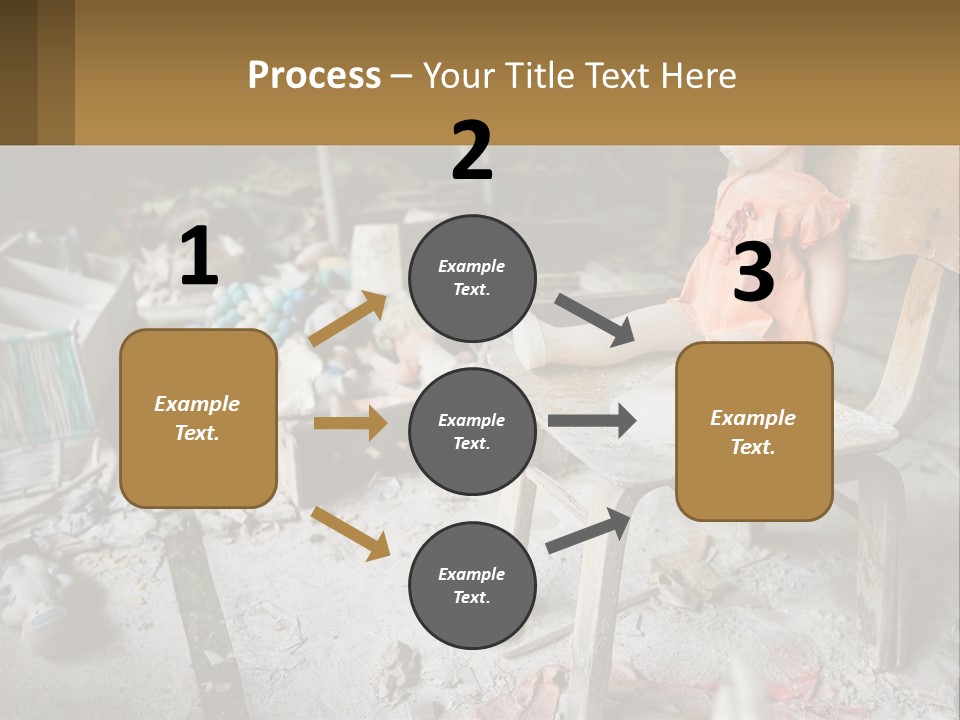 Global Design Cube PowerPoint Template