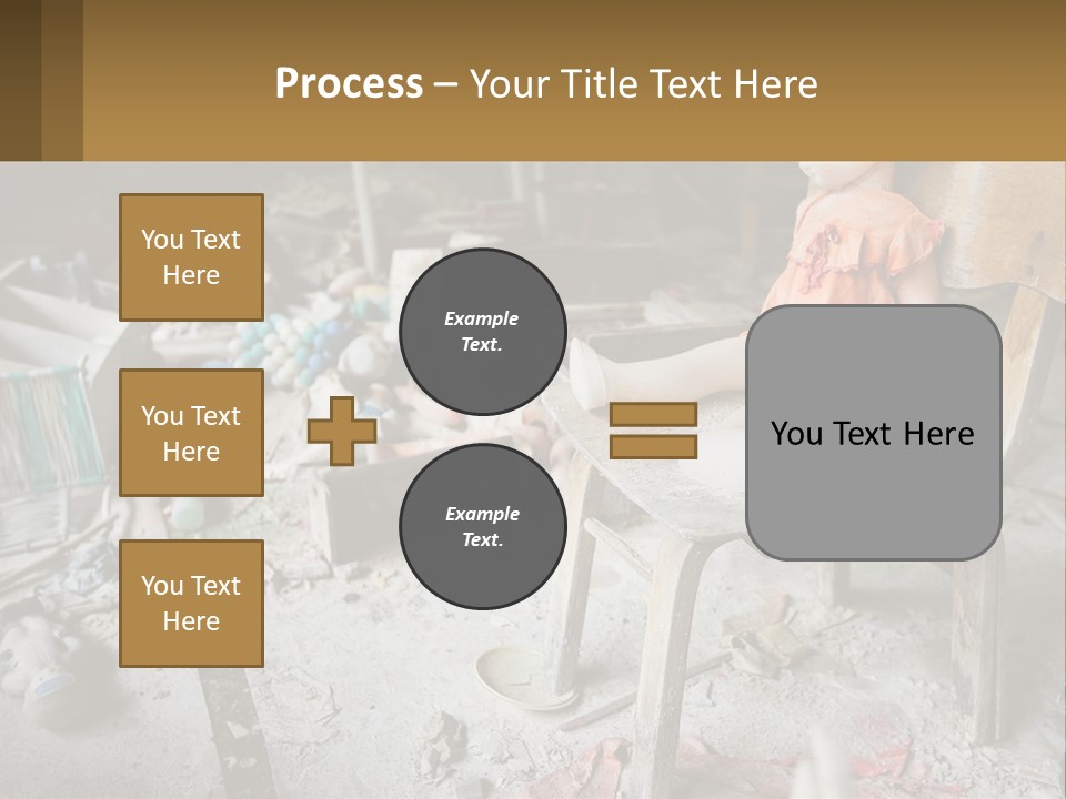 Global Design Cube PowerPoint Template