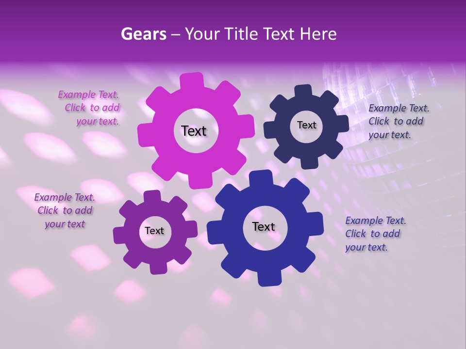 Modern Construction Metropolis PowerPoint Template