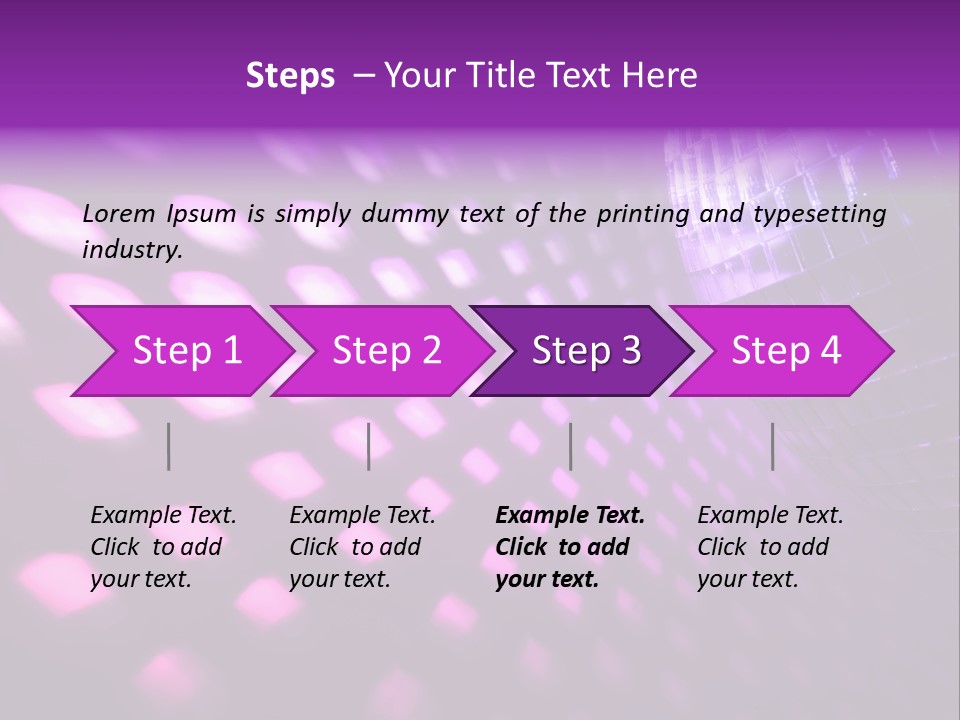 Modern Construction Metropolis PowerPoint Template