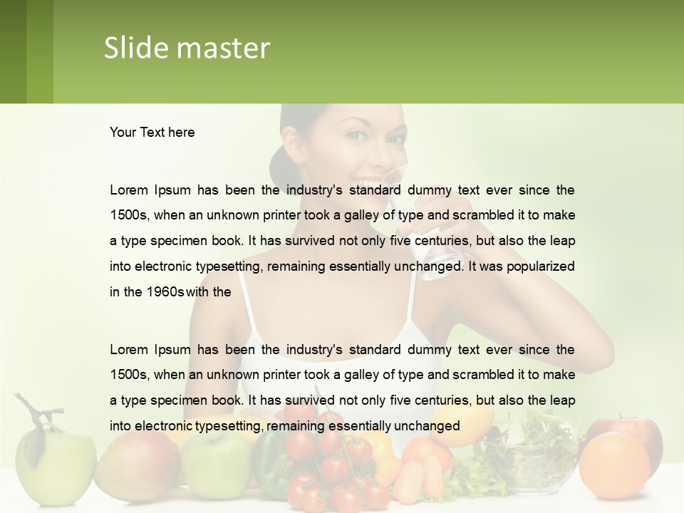 Globe Big Light PowerPoint Template