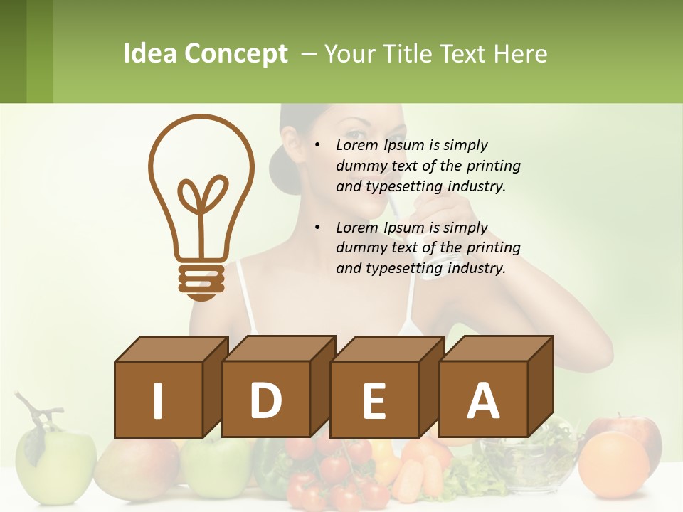 Globe Big Light PowerPoint Template