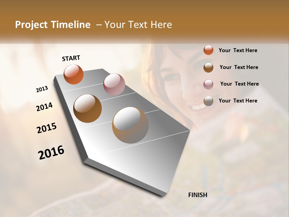 High Sphere Abstract PowerPoint Template
