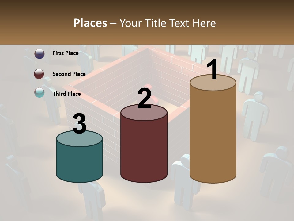 Cityscape Modern Shape PowerPoint Template