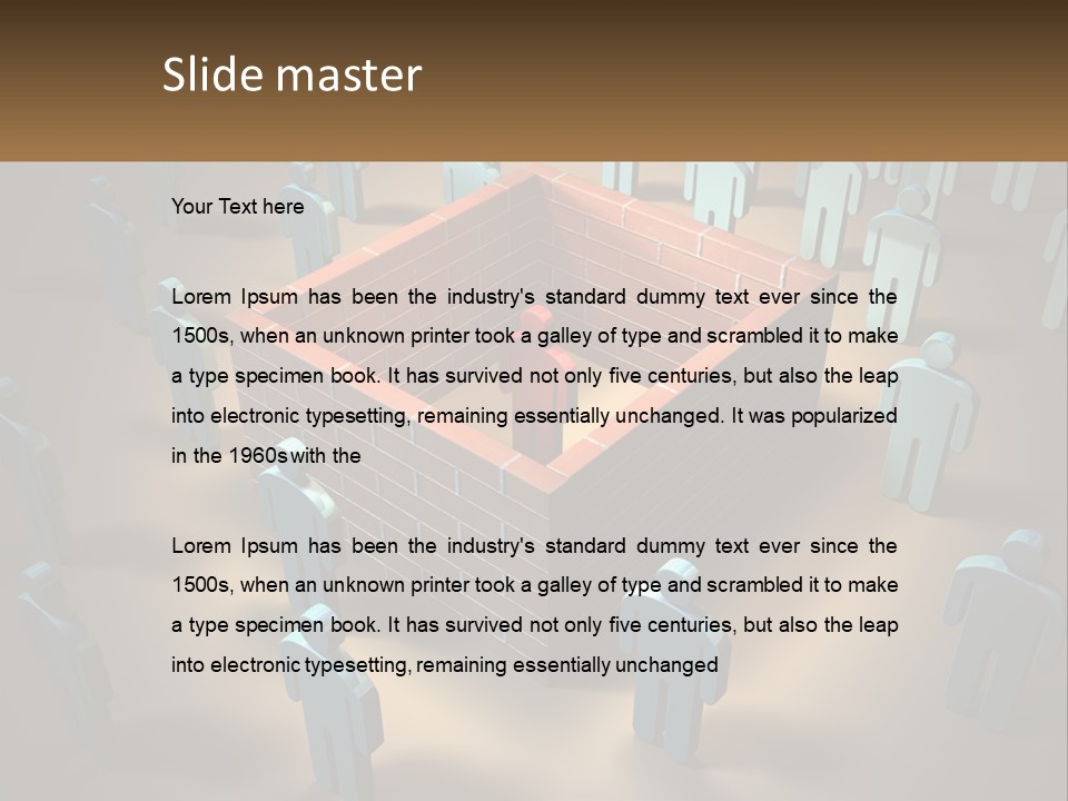 Cityscape Modern Shape PowerPoint Template