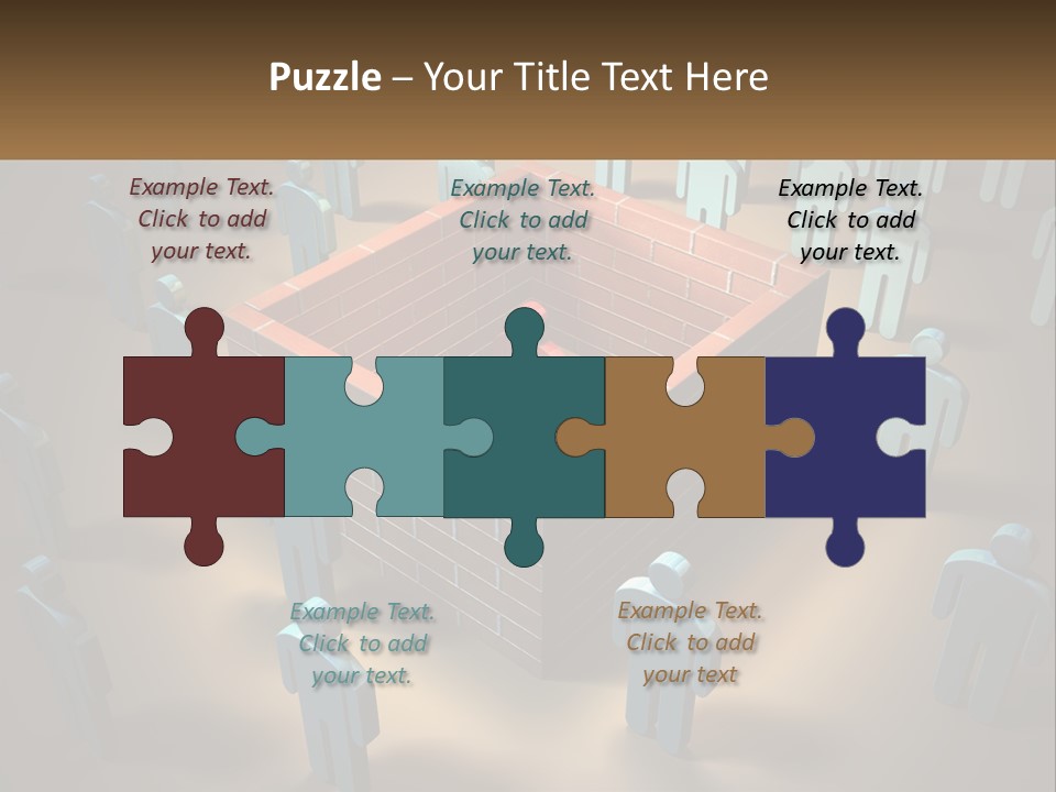 Cityscape Modern Shape PowerPoint Template