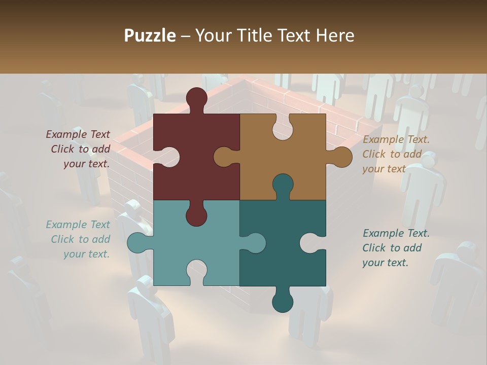 Cityscape Modern Shape PowerPoint Template