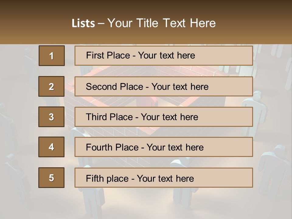 Cityscape Modern Shape PowerPoint Template