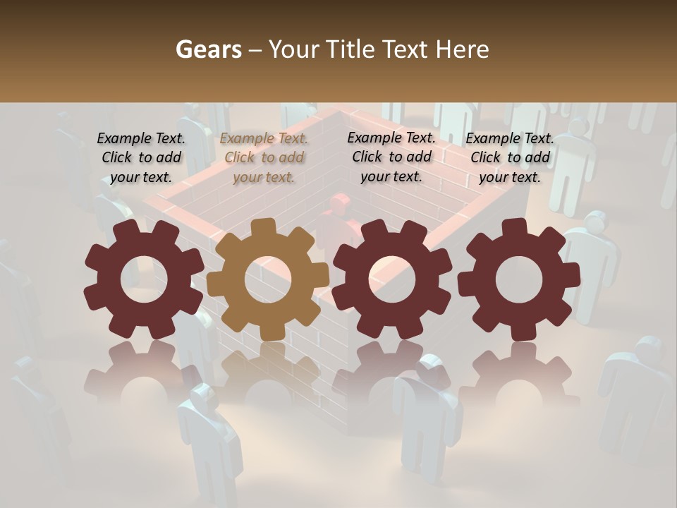 Cityscape Modern Shape PowerPoint Template