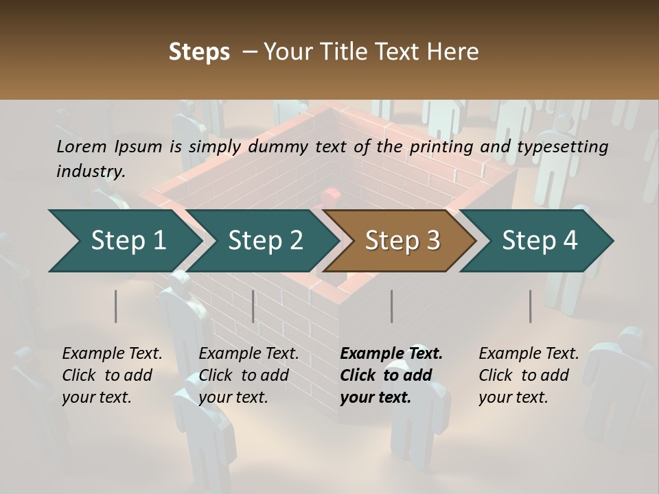 Cityscape Modern Shape PowerPoint Template
