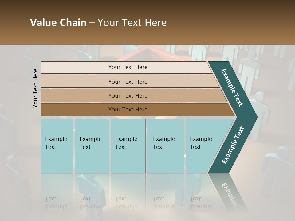 Cityscape Modern Shape PowerPoint Template