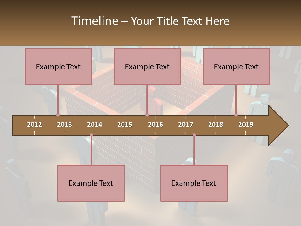 Cityscape Modern Shape PowerPoint Template