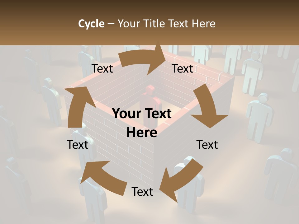 Cityscape Modern Shape PowerPoint Template