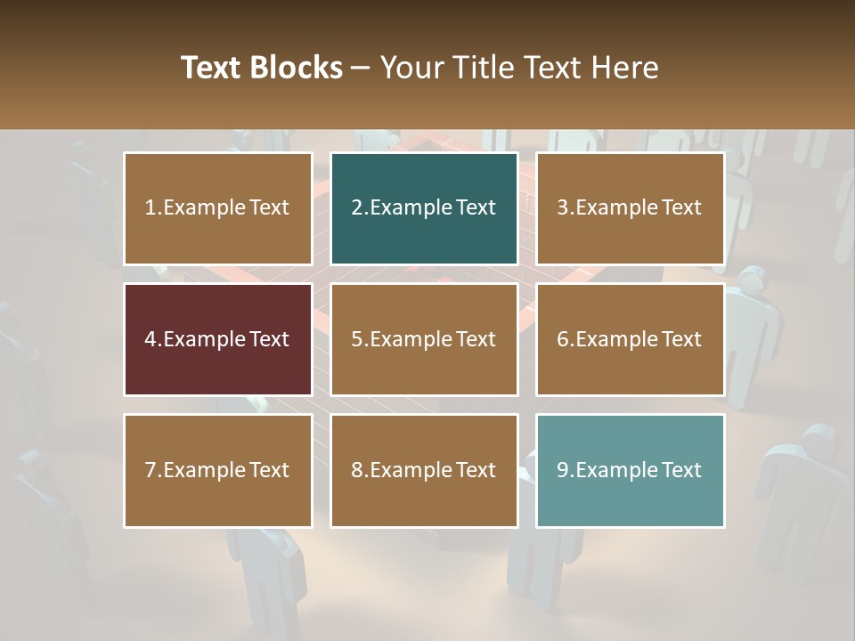 Cityscape Modern Shape PowerPoint Template