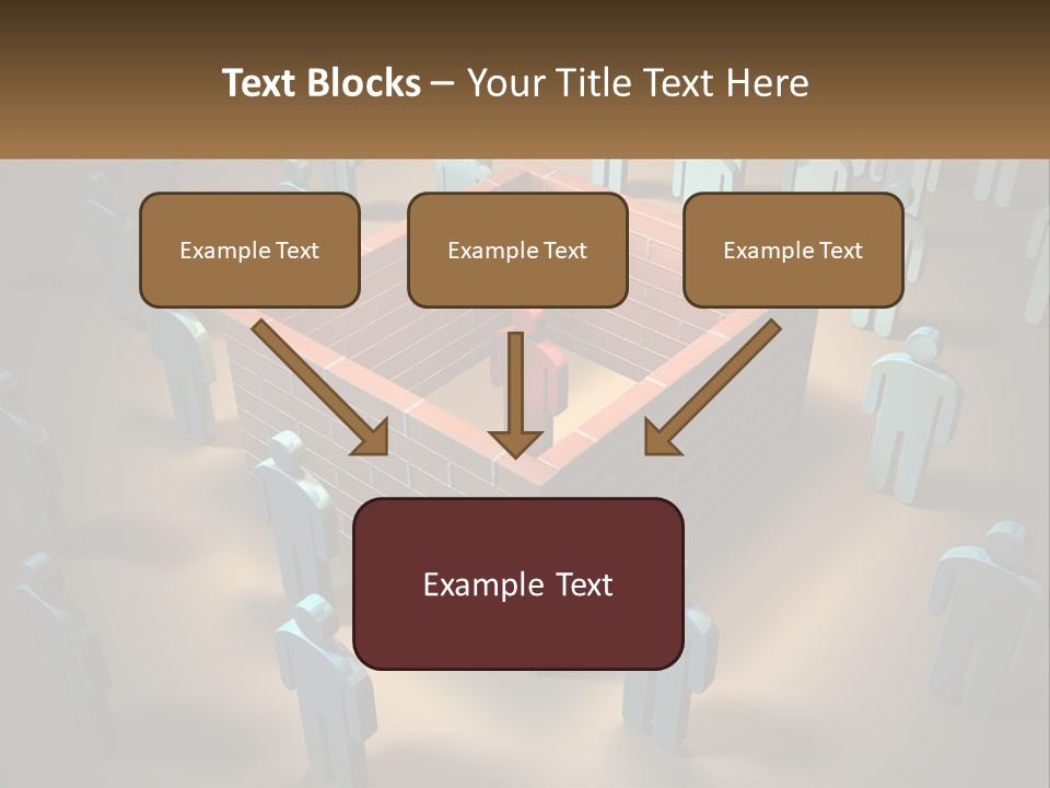 Cityscape Modern Shape PowerPoint Template