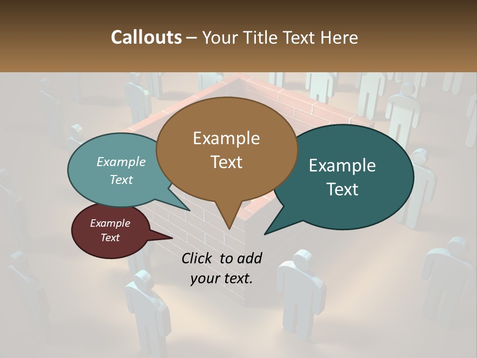 Cityscape Modern Shape PowerPoint Template