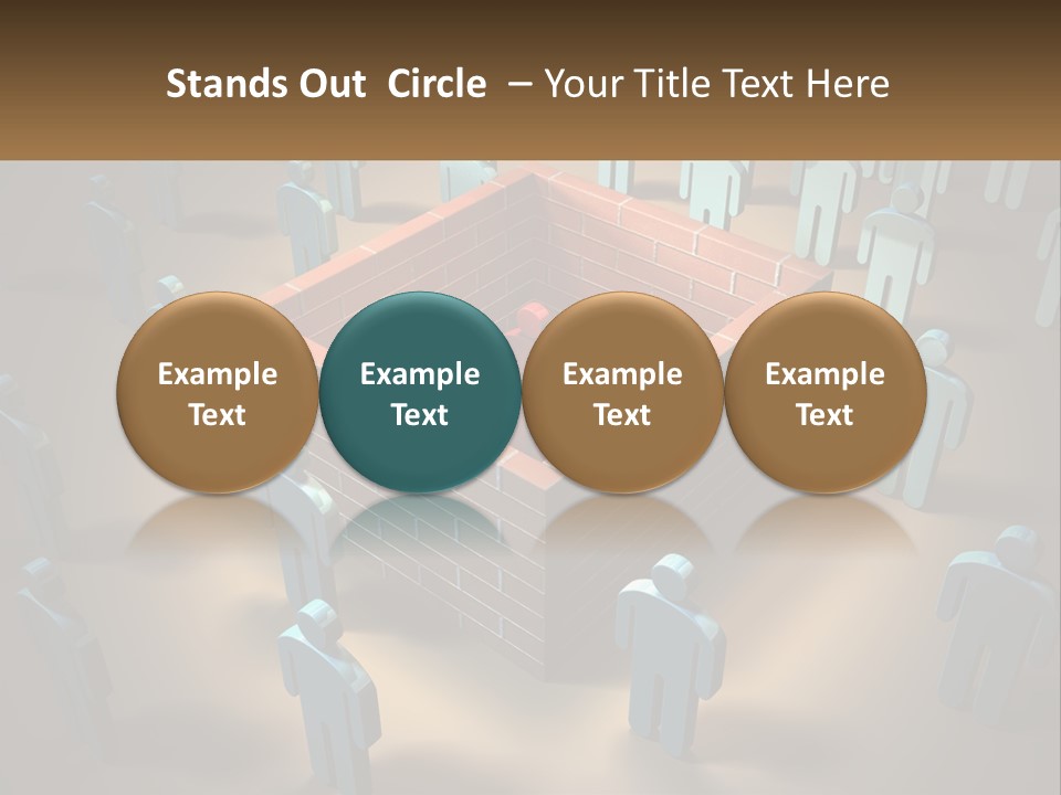 Cityscape Modern Shape PowerPoint Template